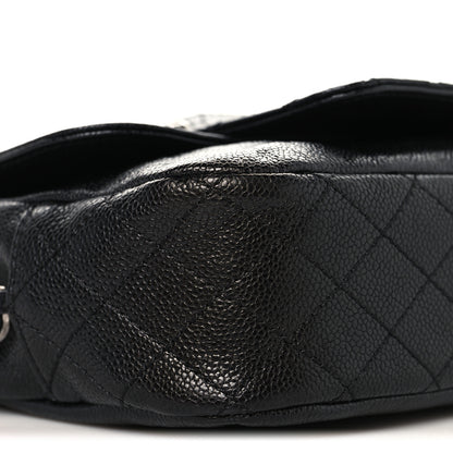 Chanel Glazed Caviar Small Pocket In The City Shoulder Bag Black 8 of 10