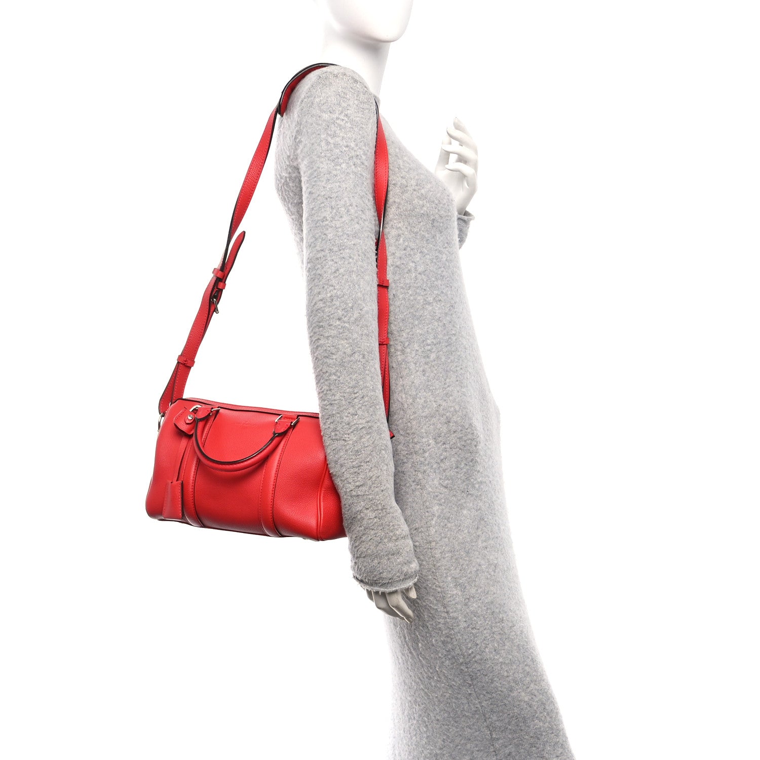 Louis Vuitton Veau Cachemire SC Bag PM Cherry 2 of 9