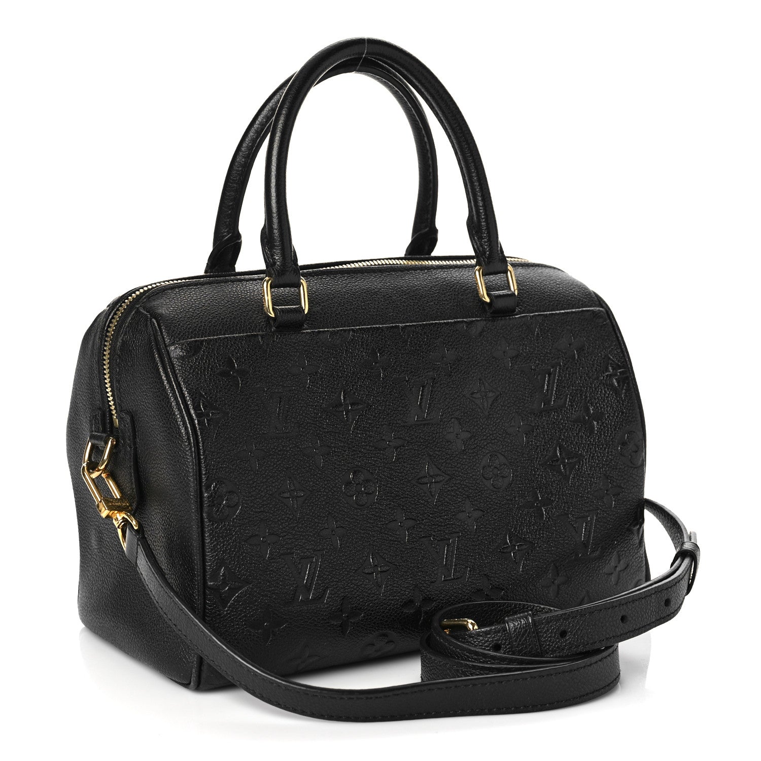Louis Vuitton Empreinte Speedy Bandouliere 25 NM Black 3 of 10