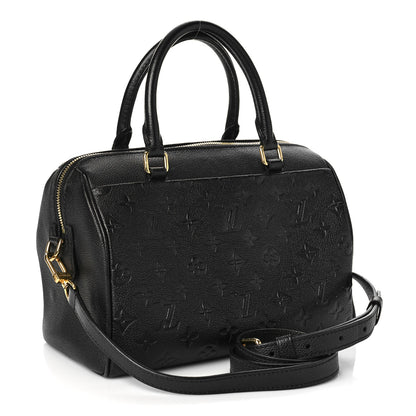 Louis Vuitton Empreinte Speedy Bandouliere 25 NM Black 3 of 10