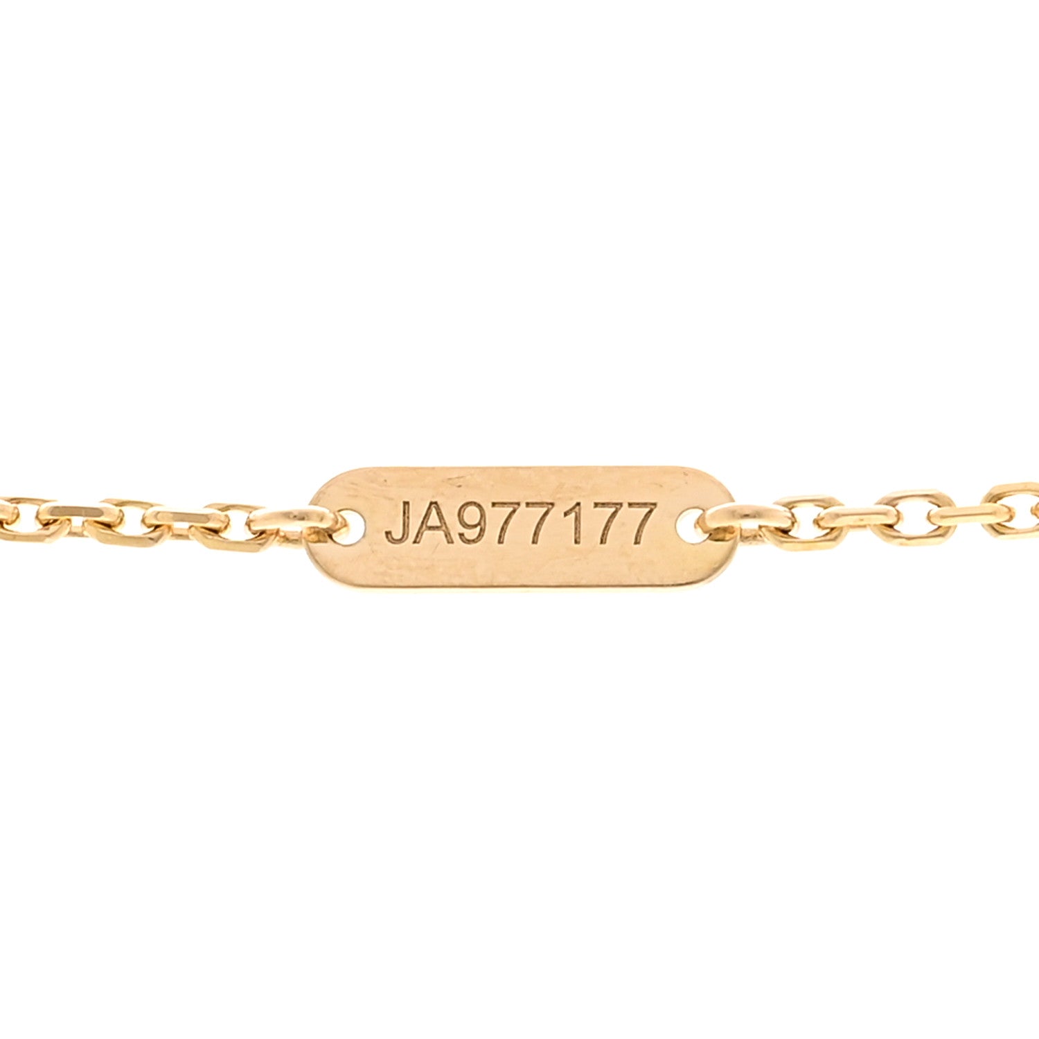 Van Cleef & Arpels 18K Yellow Gold Carnelian Vintage Alhambra Pendant Necklace 5 of 5