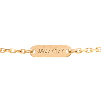 Van Cleef & Arpels 18K Yellow Gold Carnelian Vintage Alhambra Pendant Necklace 5 of 5