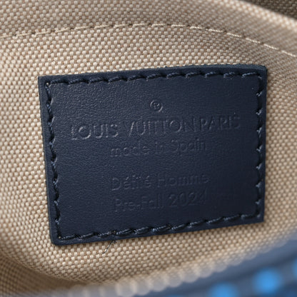 Louis Vuitton Damier Heritage Speedy Bandouliere 25 Blue 6 of 10