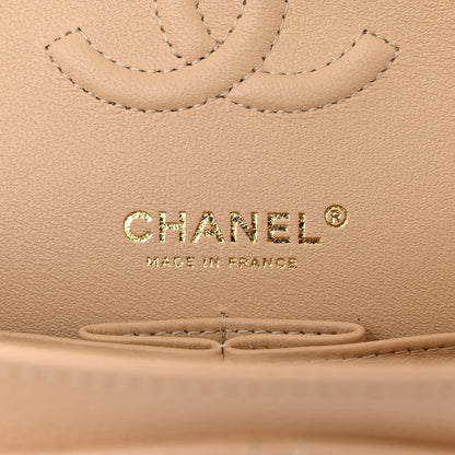 Chanel Caviar Quilted Small Double Flap Beige 6 of 11