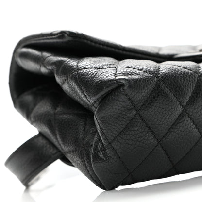 Chanel Grained Calfskin Quilted 2.55 Reissue Flap Belt Bag Clutch Black 10 of 11