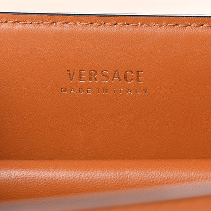 Versace Nappa Barocco Virtus Top Handle Bag Brown 6 of 12