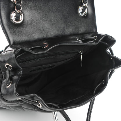 Chanel Lambskin Quilted Small Urban Spirit Backpack Black 5 of 8