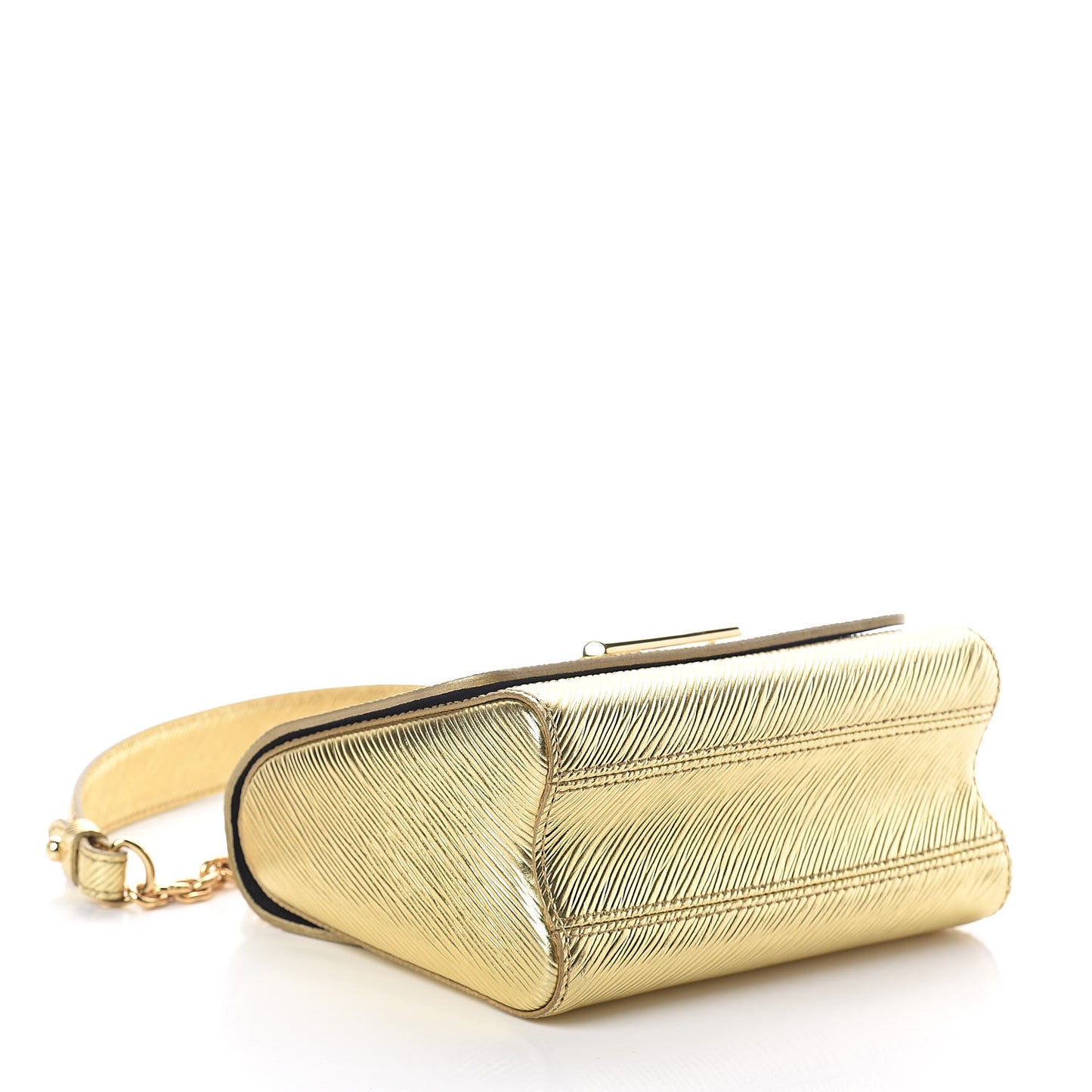 Epi Twist Shoulder Bag PM Gold