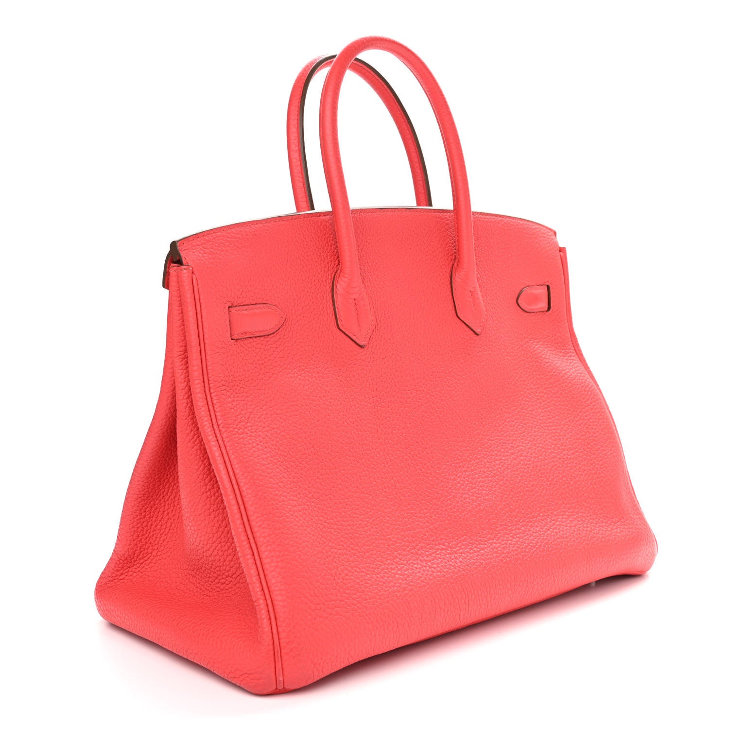 Hermes Taurillon Clemence Birkin 35 Rouge Pivoine 2 of 10