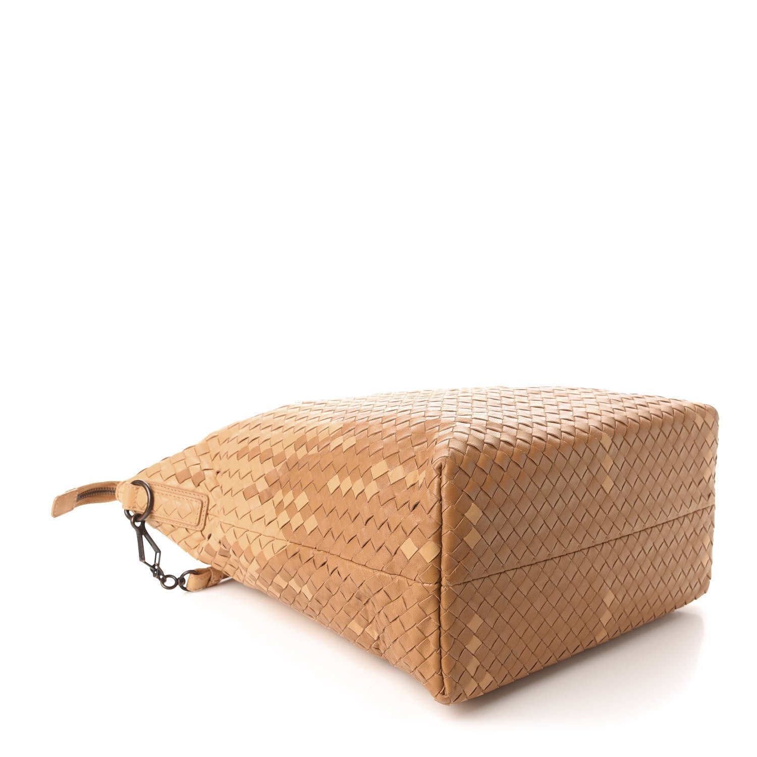 Bottega Veneta Nappa Intrecciato Medium Convertible Tote Camel 5 of 12