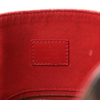Louis Vuitton Damier Ebene Caissa Hobo Cherry 17 of 25