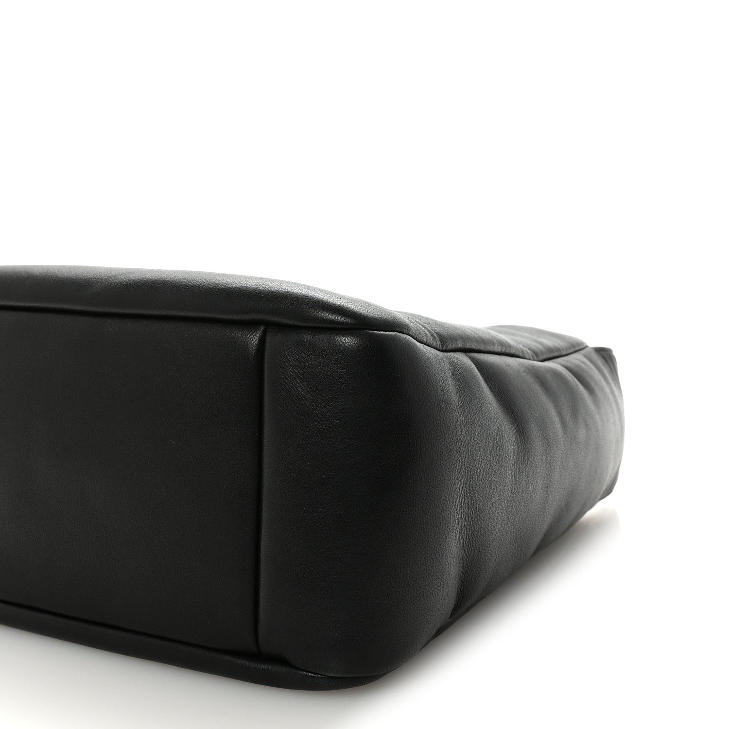 Saint Laurent Padded Lambskin Small Le 5 A 7 Supple Hobo Black 9 of 9