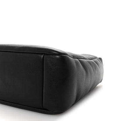 Saint Laurent Padded Lambskin Small Le 5 A 7 Supple Hobo Black 9 of 9