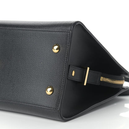 Saint Laurent Textured Calfskin Small Classic Y Cabas Black 5 of 13