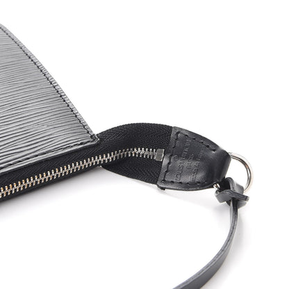Louis Vuitton Epi Pochette Accessories 24 Black 6 of 13