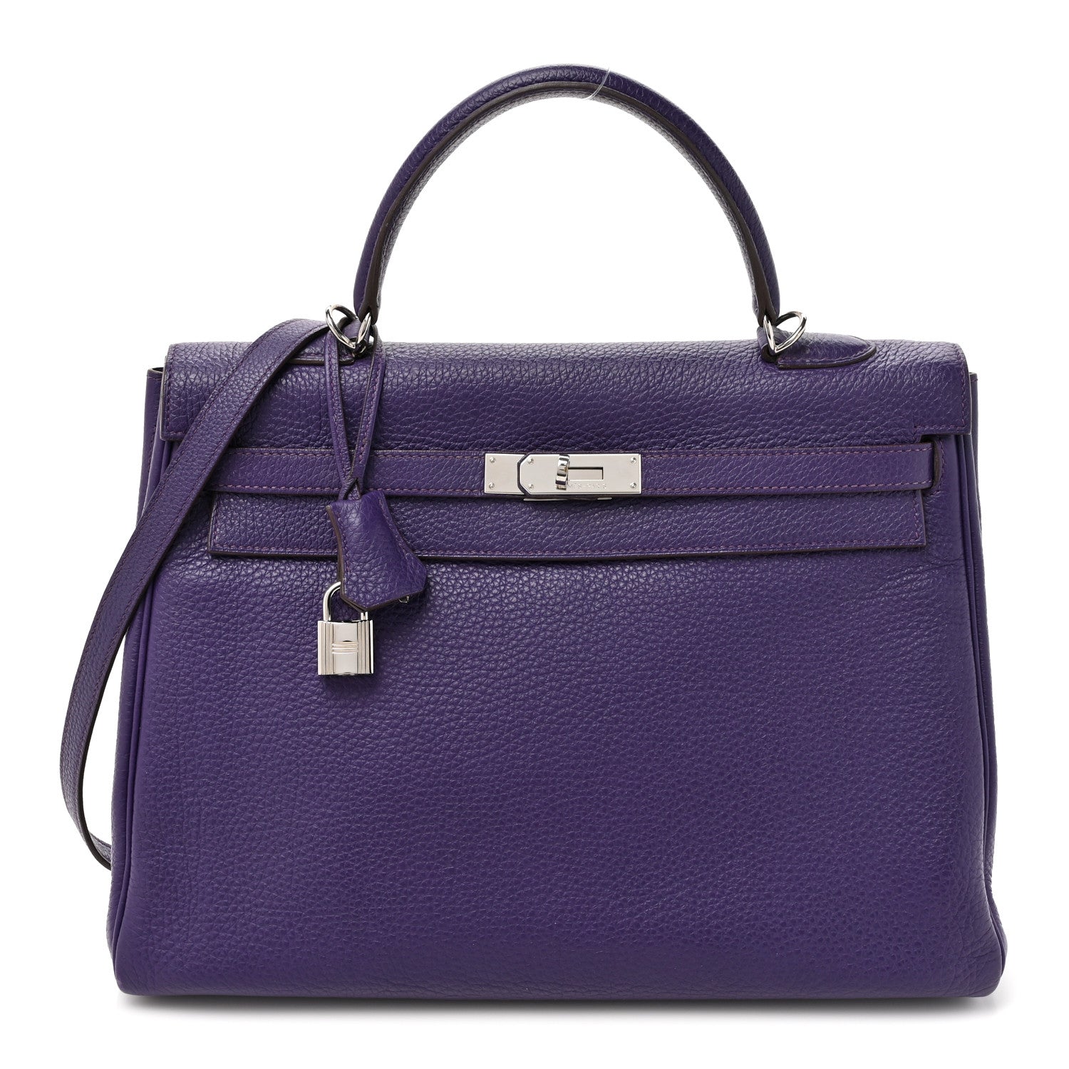 Hermes Togo Kelly Retourne 35 Iris 1 of 17