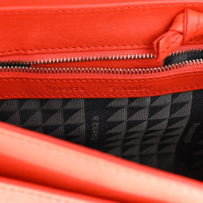 Proenza Schouler Lambskin Tiny PS1 Satchel Orange Pepper 6 of 9