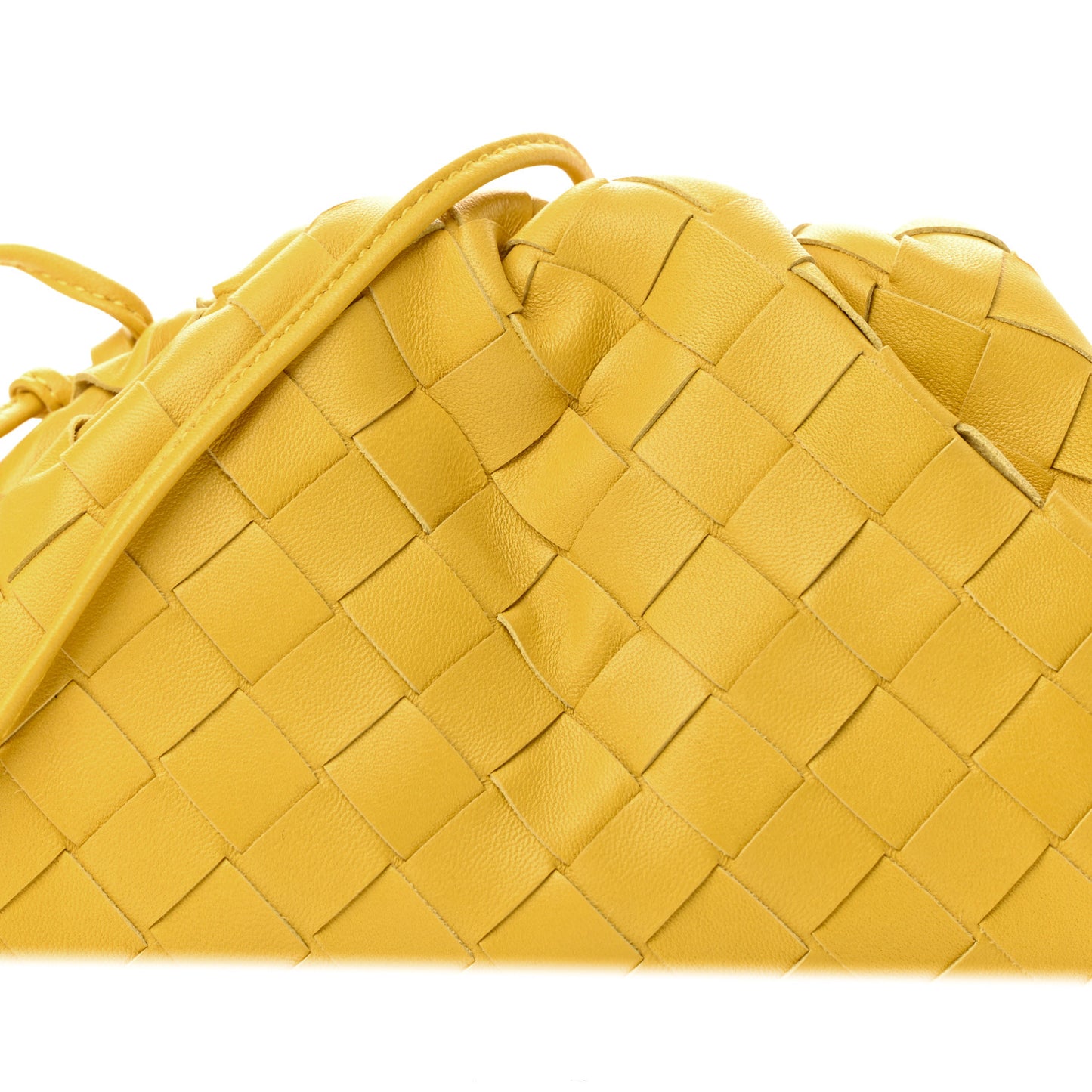 Nappa Intrecciato The Mini Pouch Buttercup