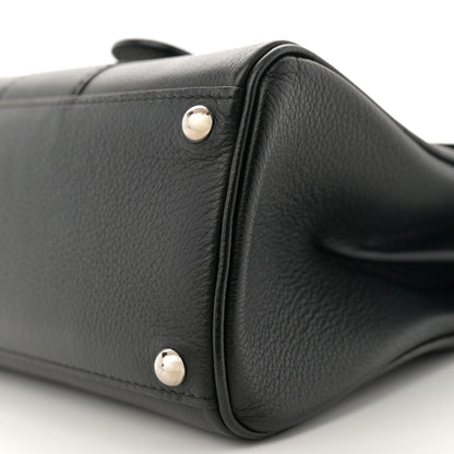 Delvaux Grained Calfskin Mini Brillant Satchel Black 12 of 16