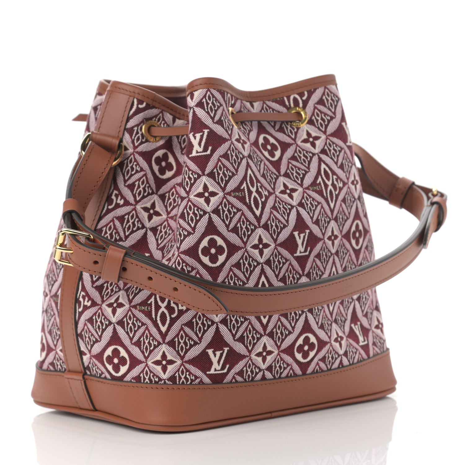 Louis Vuitton Jacquard Since 1854 Petit Noe Bordeaux 3 of 11