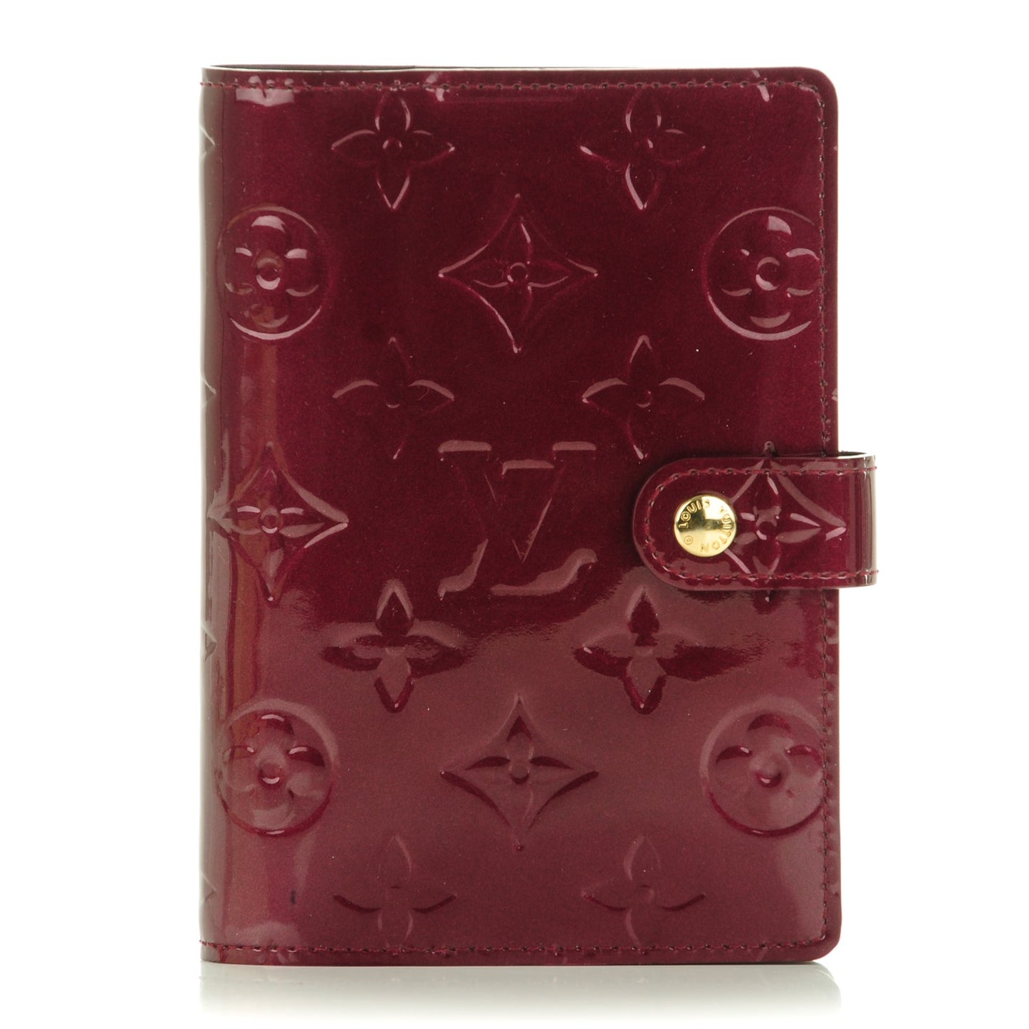 Vernis Small Ring Agenda Cover Rouge Fauviste
