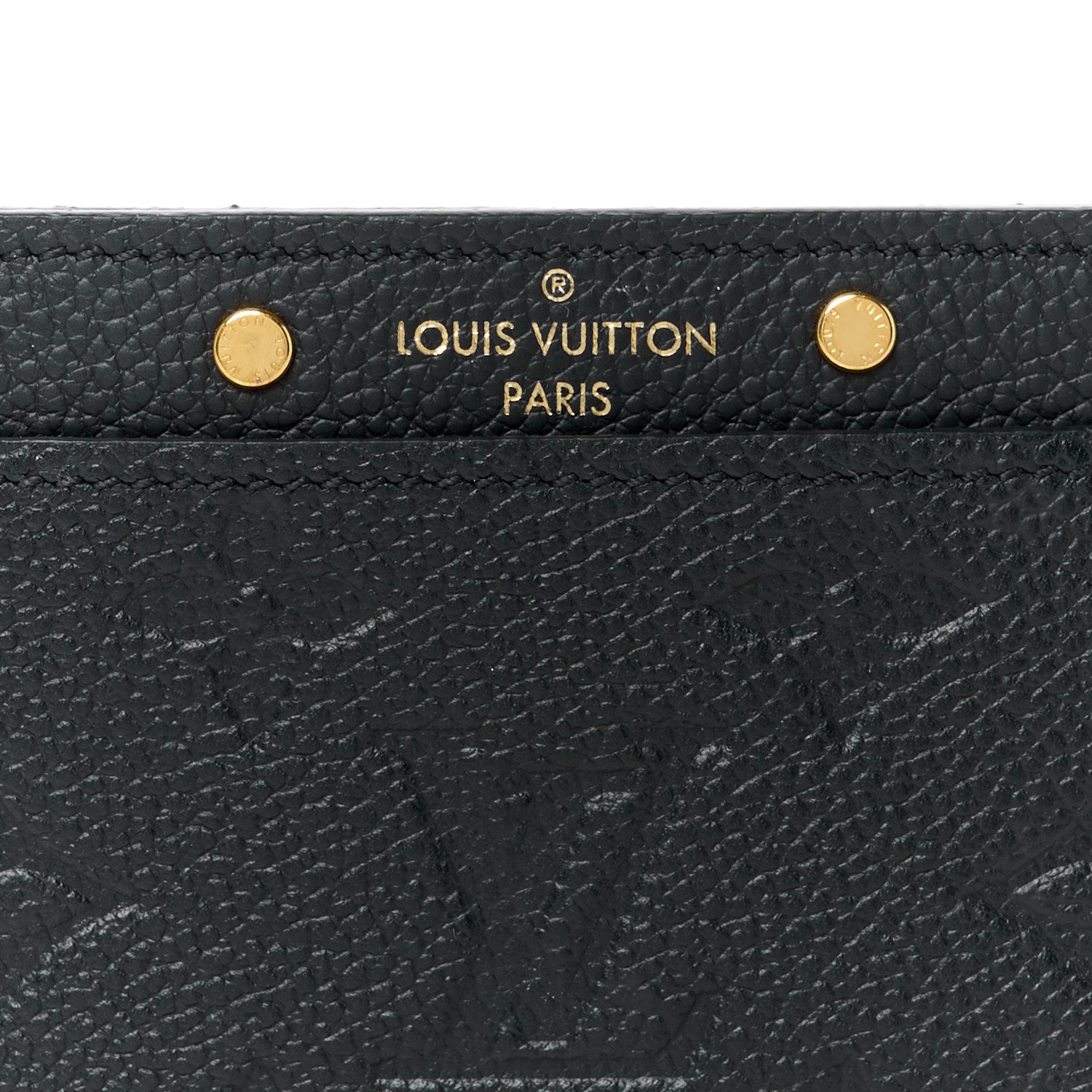 Louis Vuitton Empreinte Card Holder Black 8 of 10