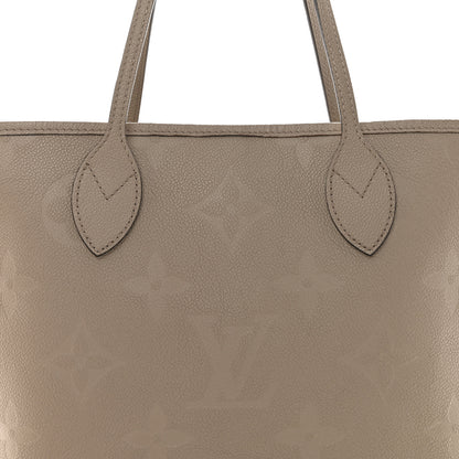 Louis Vuitton Empreinte Monogram Giant Neverfull MM Tourterelle 8 of 13