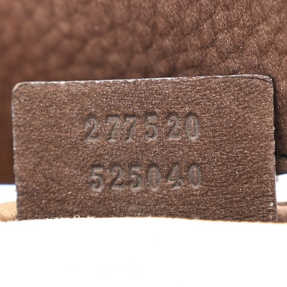 Gucci Monogram Web New Jackie Shoulder Bag Dark Brown 7 of 12