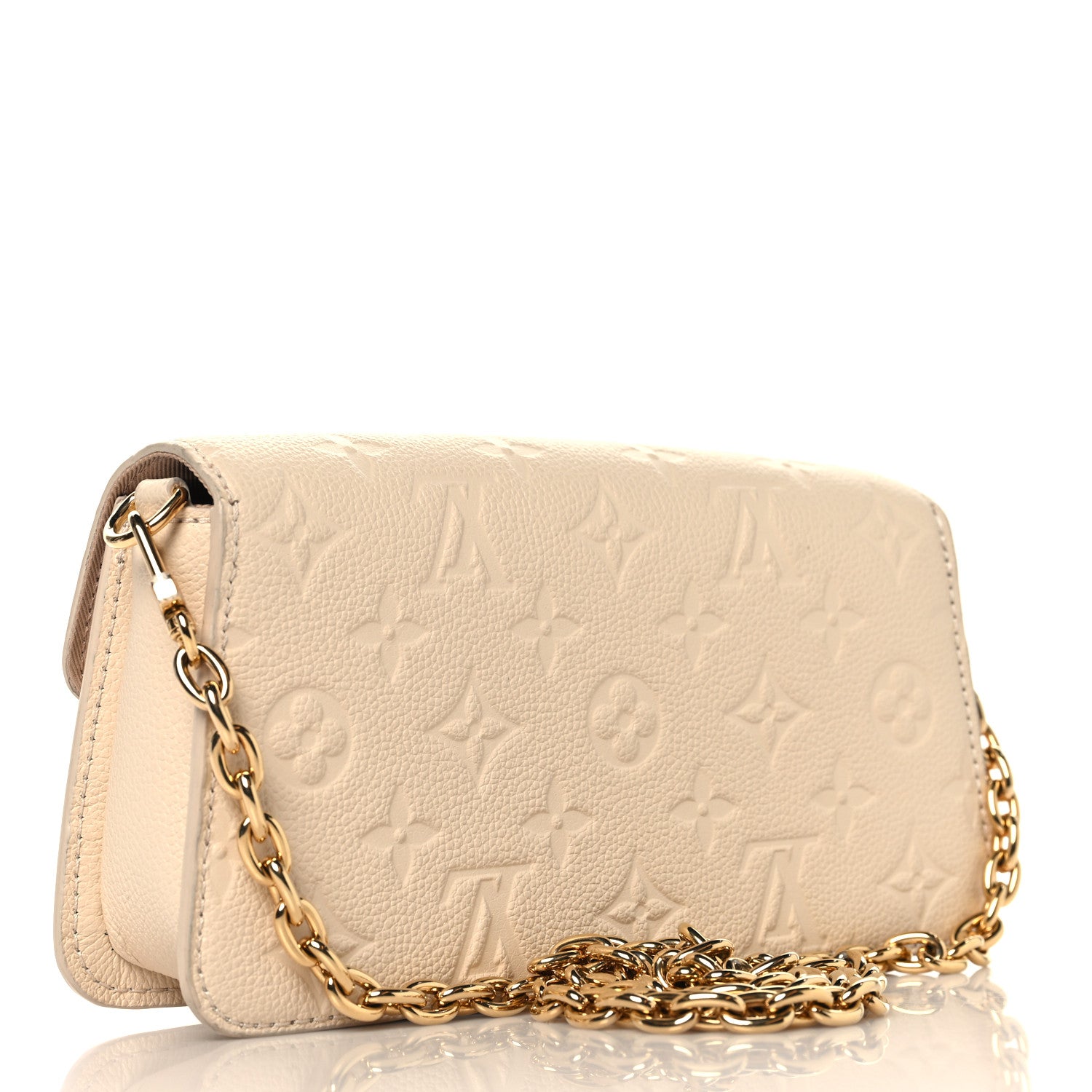 Louis Vuitton Empreinte Metis Wallet On Chain Cream 3 of 11