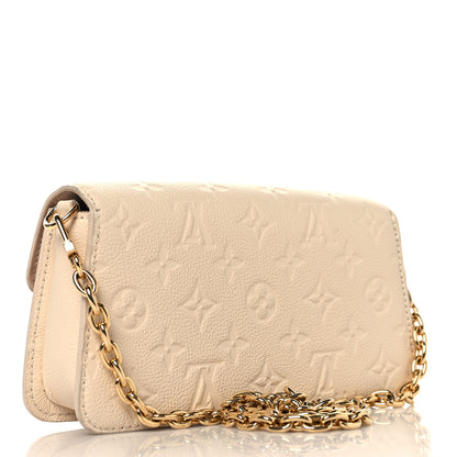 Louis Vuitton Empreinte Metis Wallet On Chain Cream 3 of 11