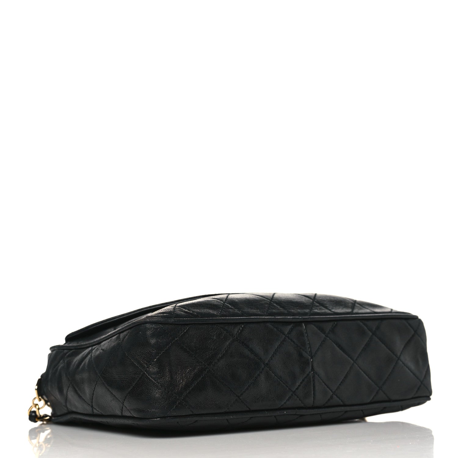 Chanel Lambskin Quilted Tassel Camera Case Navy 4 of 11