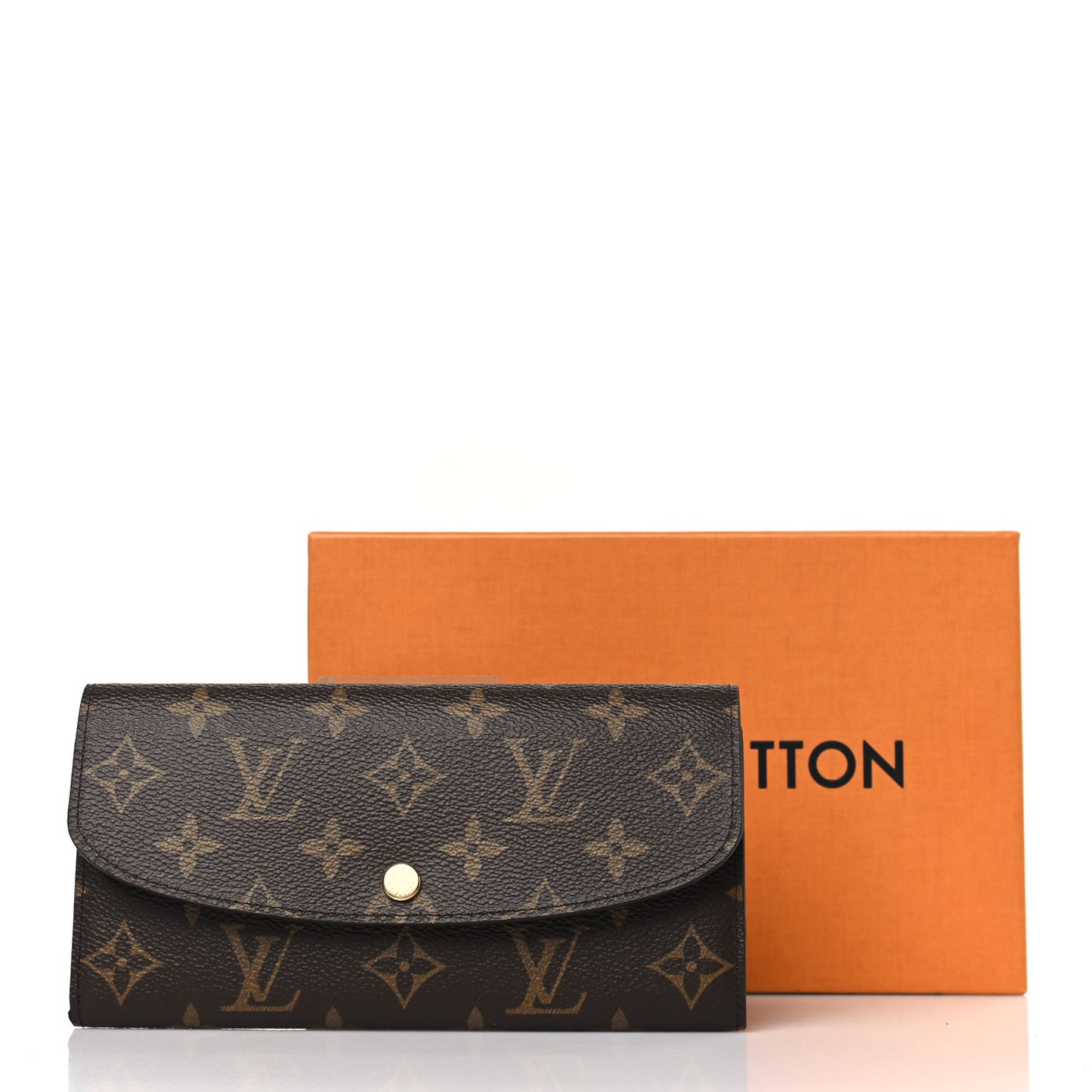 Monogram Emilie Wallet Fuchsia