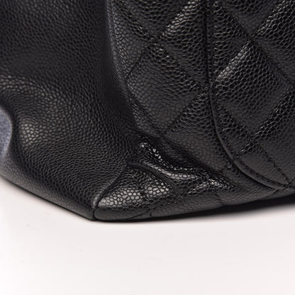 Chanel Caviar Quilted XL Grand Shopping Tote GST Black 9 of 12
