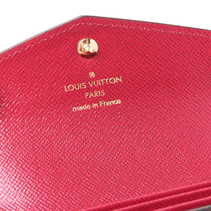 Louis Vuitton Monogram Sarah Multicartes Fuchsia 9 of 10