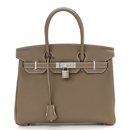 Hermes Togo Birkin 30 Etoupe 1 of 11