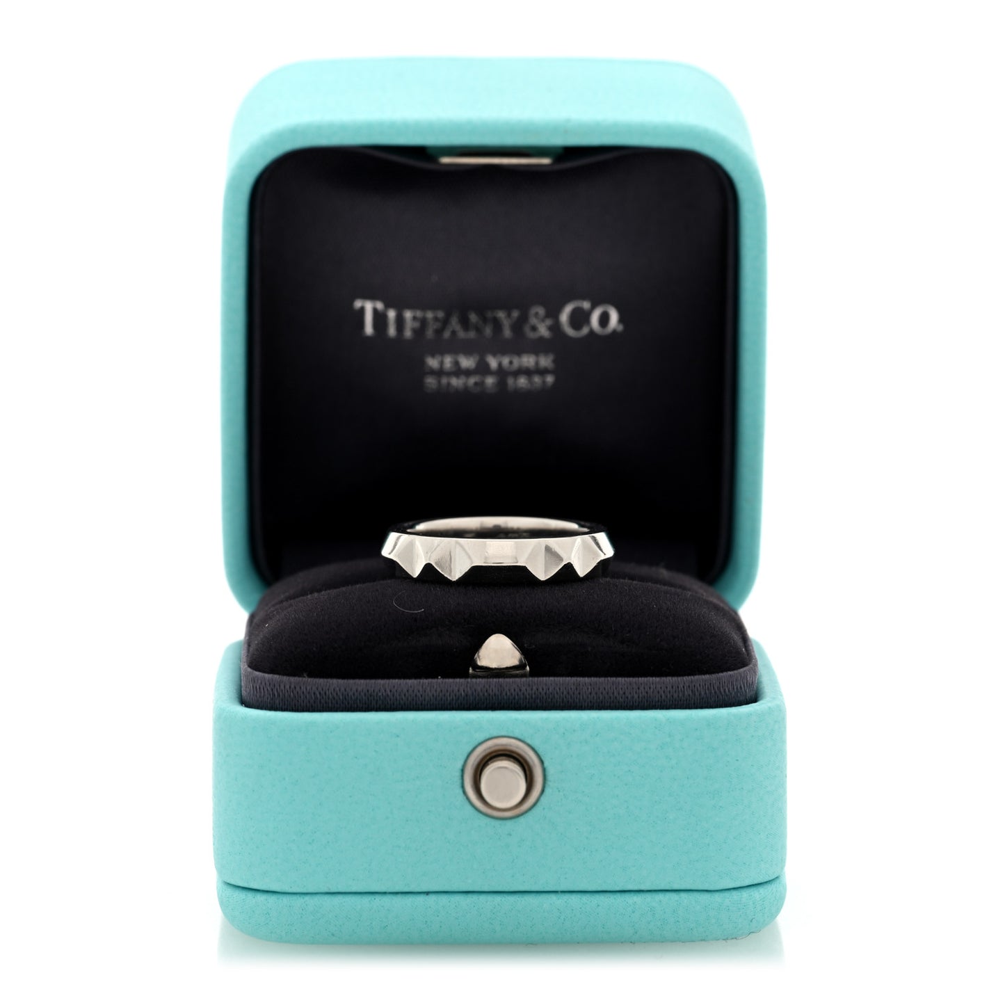 Platinum 4mm True Wide Band Ring 49 4.75