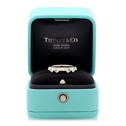 Tiffany Platinum 4mm True Wide Band Ring 49 4.75 5 of 5