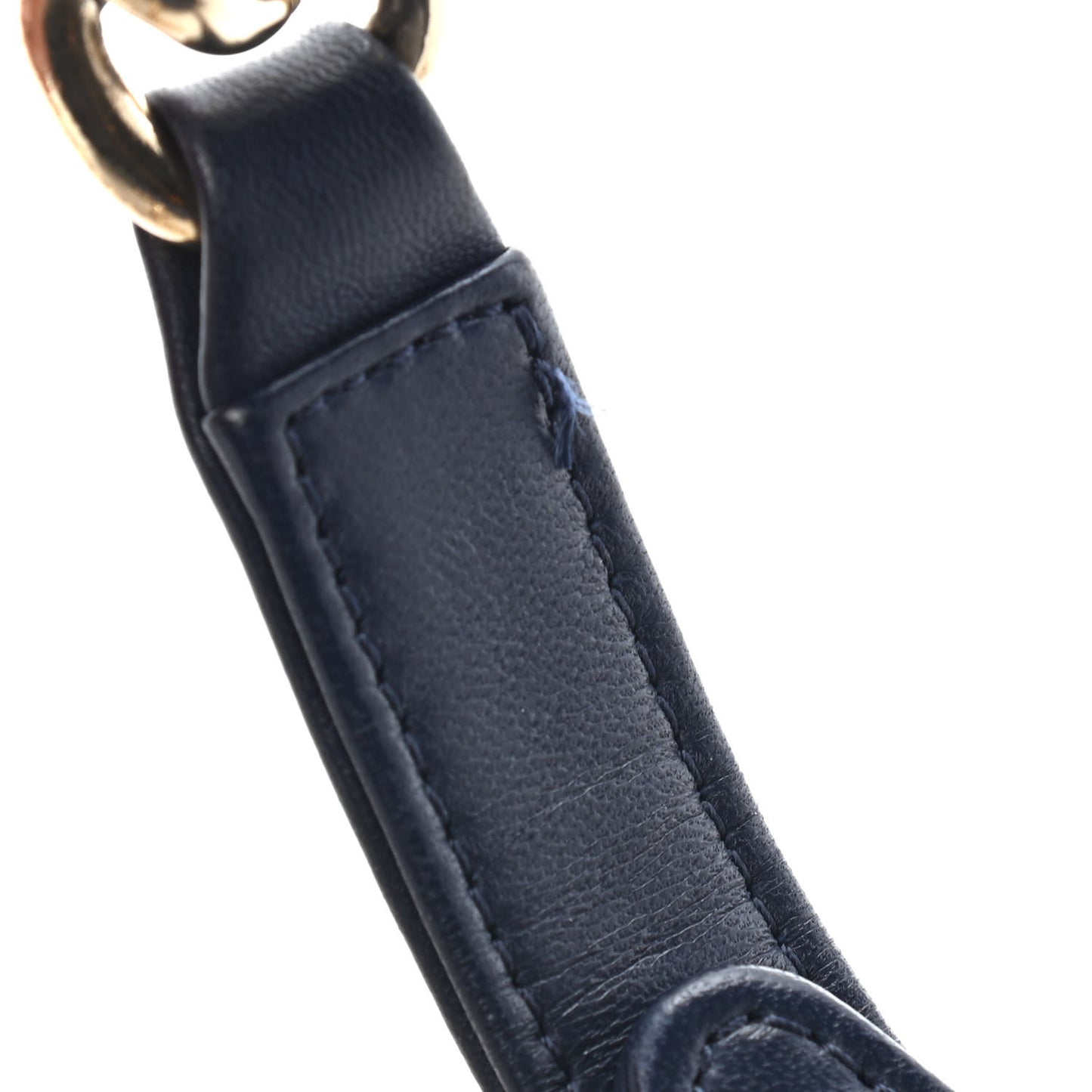 Lambskin Quilted New Medium Boy Flap Navy