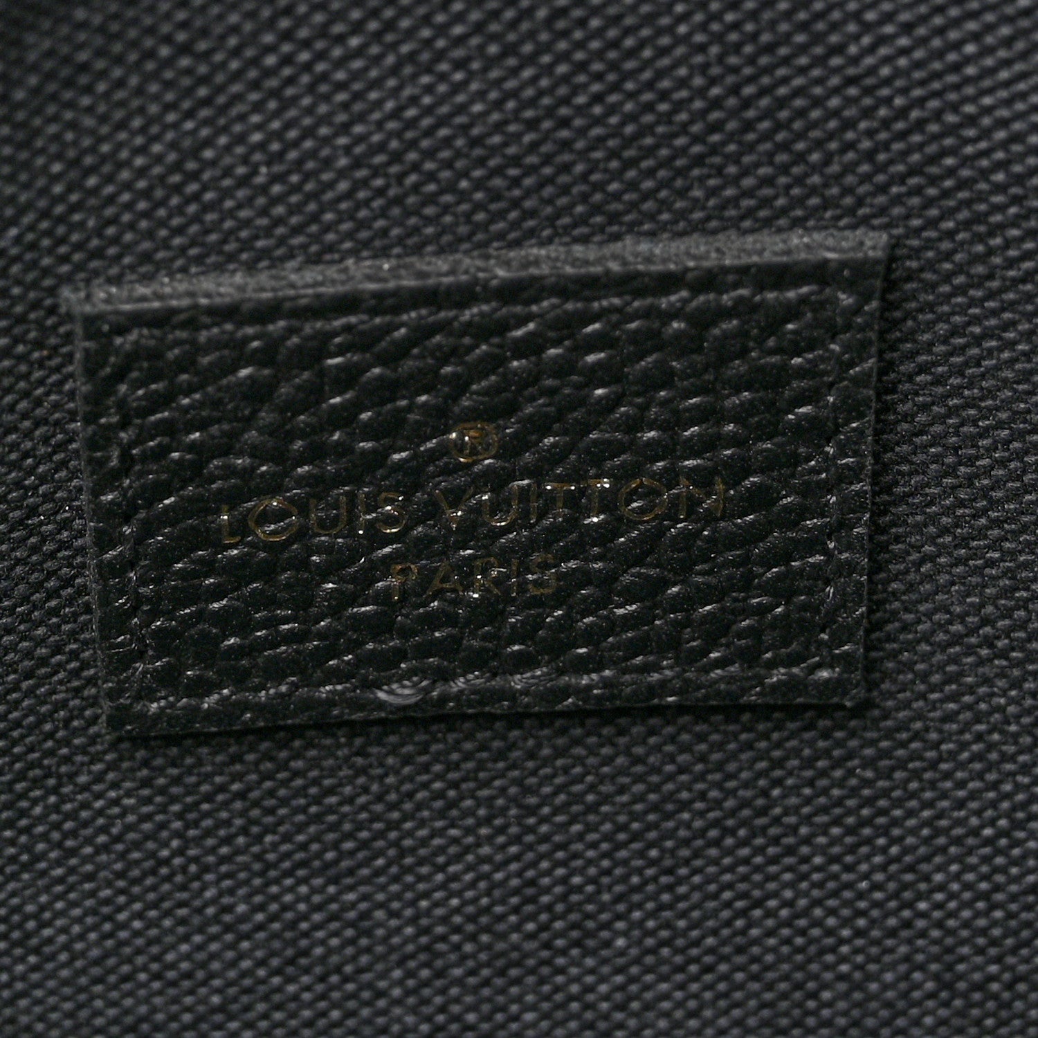 Louis Vuitton Empreinte Pochette Felicie Chain Wallet Black 7 of 12