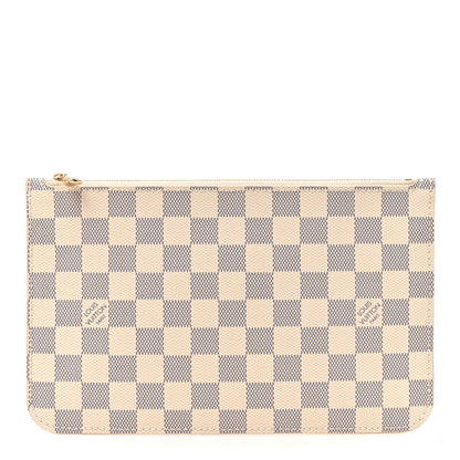 Louis Vuitton Damier Azur Neverfull MM GM Pochette 1 of 6