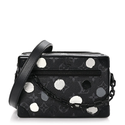 Louis Vuitton LV X YK Monogram Eclipse Dots Mini Soft Trunk Black Silver 1 of 9