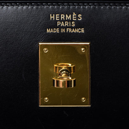 Hermes Box Kelly Sellier 35 Black 26 of 44
