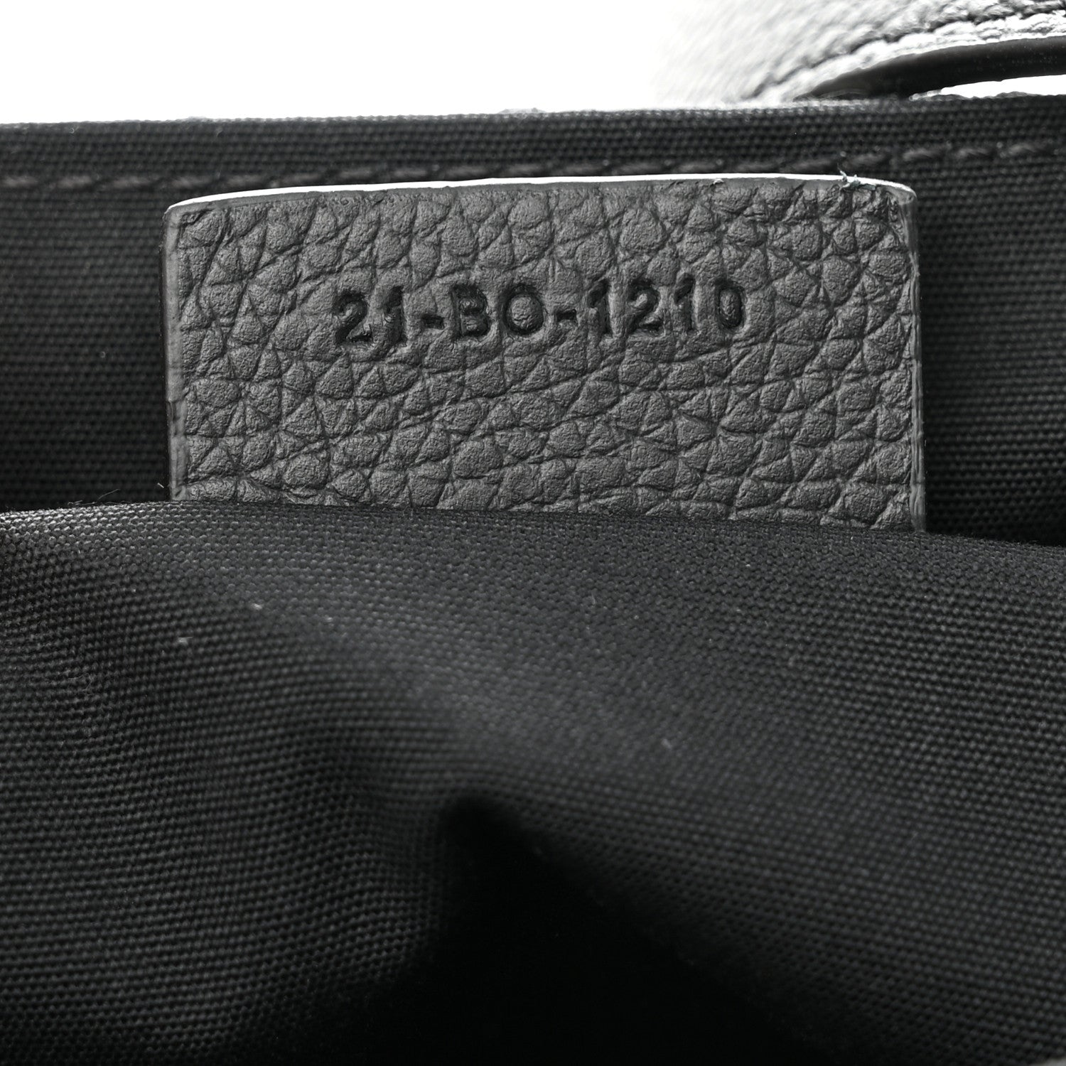 Christian Dior Grained Calfskin Oblique Saddle Messenger Black 7 of 10