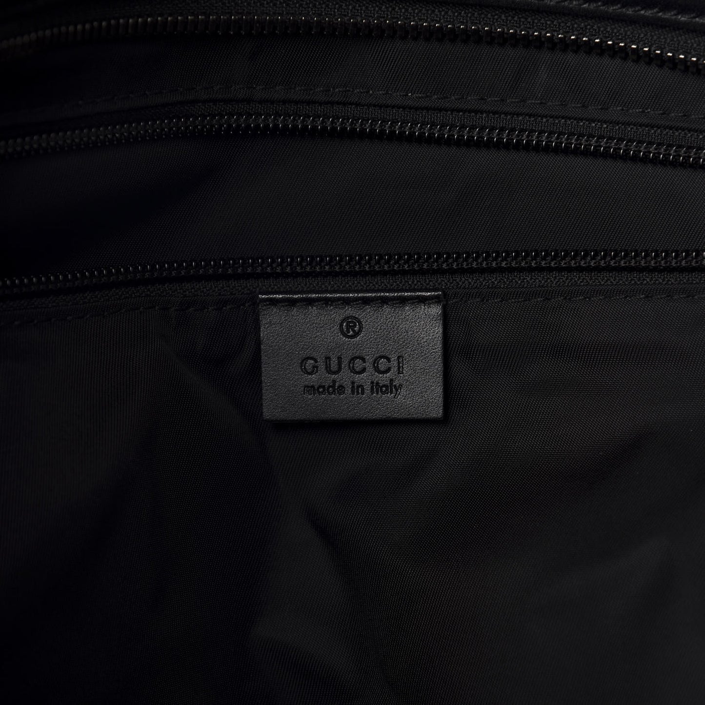 GG Supreme Monogram Medium Carry-On Duffle Bag Black Grey