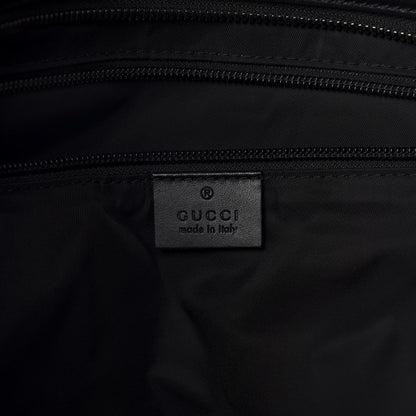 Gucci GG Supreme Monogram Medium Carry-On Duffle Bag Black Grey 8 of 10