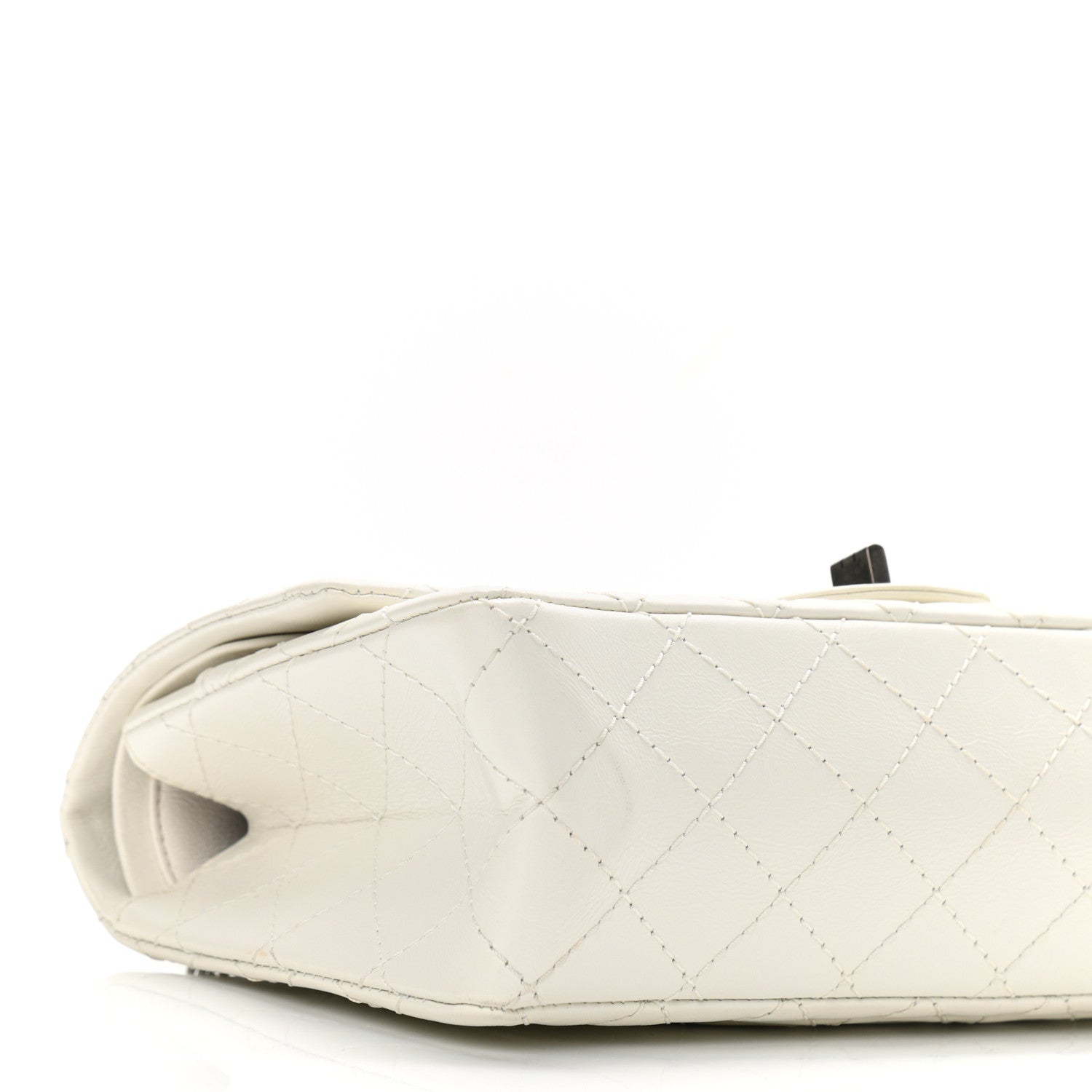 Chanel Aged Calfskin Quilted 2.55 Reissue 225 Flap White 9 of 13