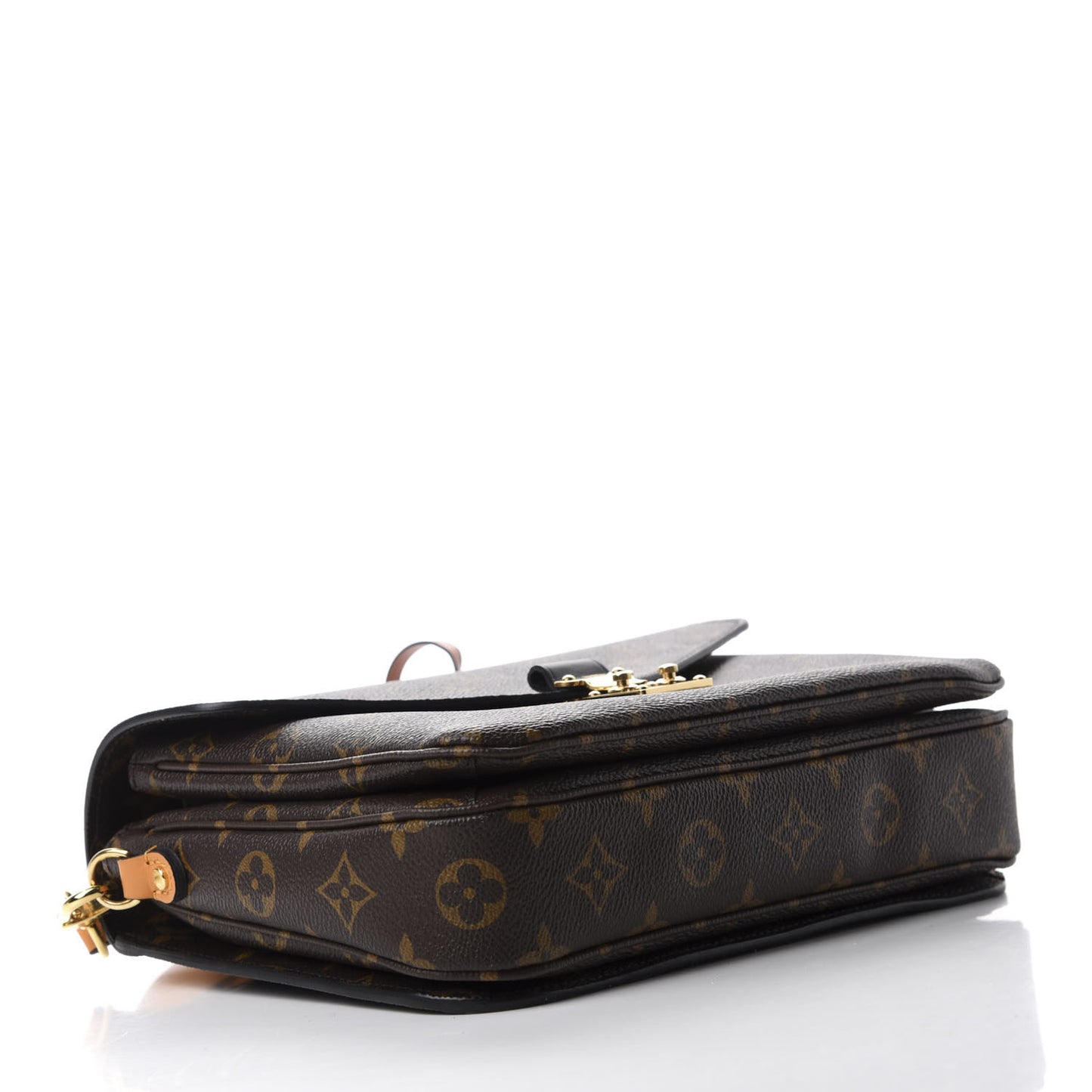 Monogram Braided Pochette Metis Safran