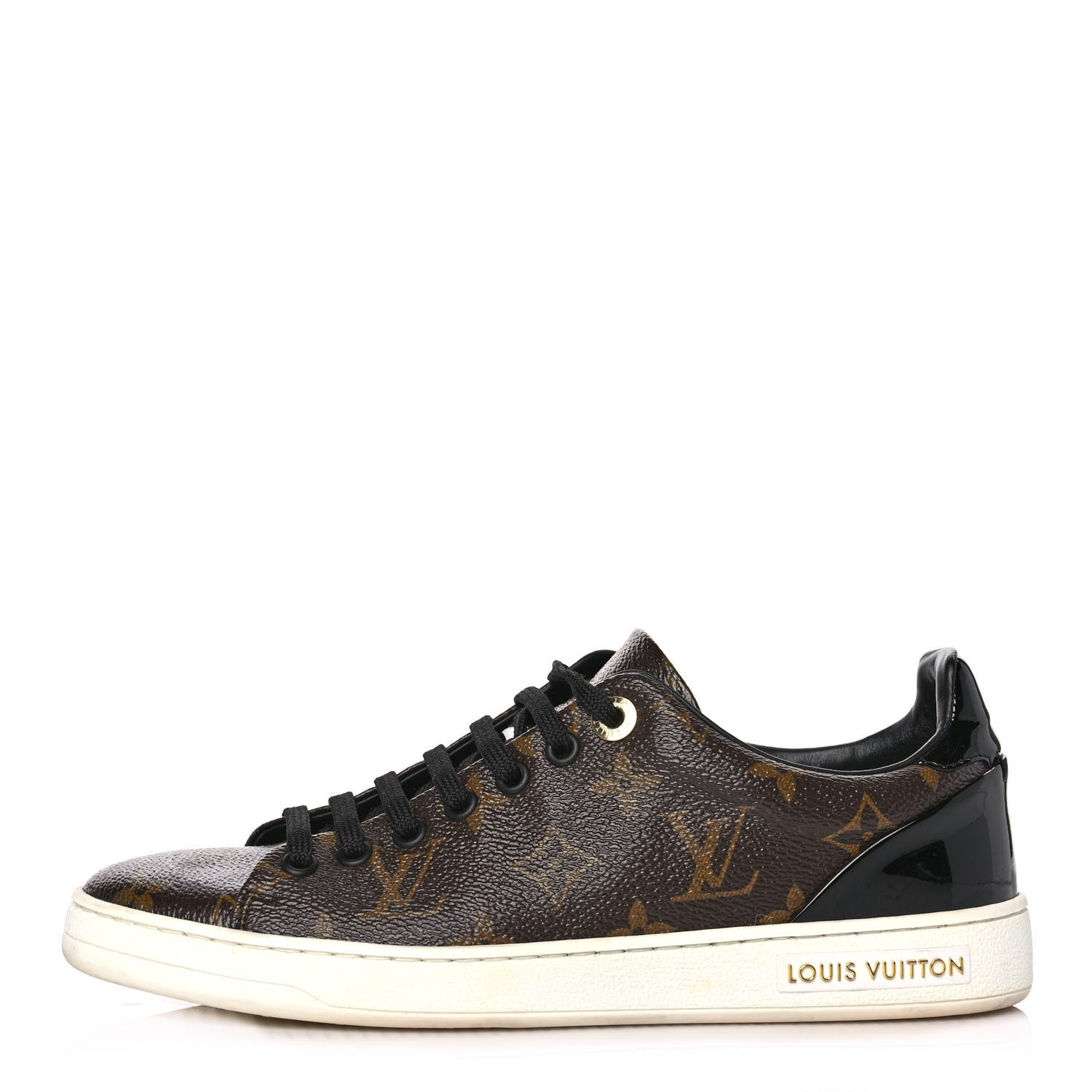 Louis Vuitton Patent Monogram Frontrow Sneakers 36.5 1 of 7