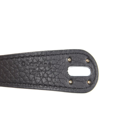Hermes Taurillon Clemence Lindy 30 Black 12 of 13