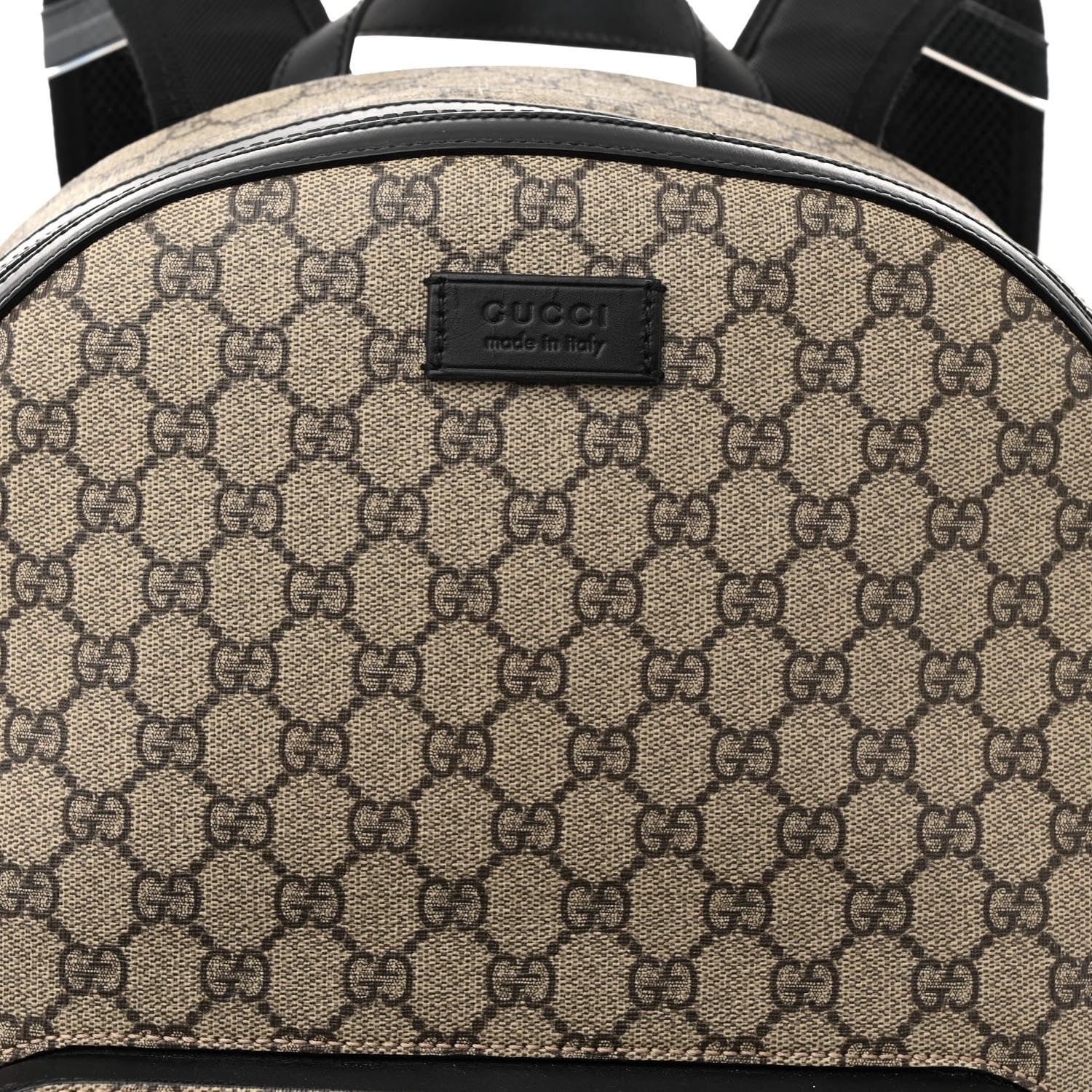 Gucci GG Supreme Monogram Medium Backpack Black 8 of 13